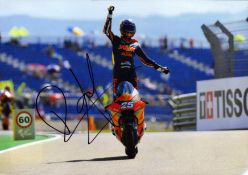 Moto GP Raul Fernandez signed 12x8 inch colour photo. Good condition. All autographs are genuine
