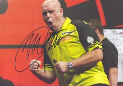 Darts Michael Van Gerwen signed 12x8 inch colour photo. Good condition. All autographs are genuine