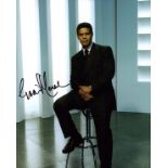 Esai Morales signed 10x8 inch colour photo. Good condition. All autographs are genuine hand signed