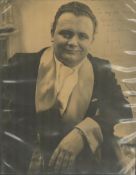 Harry Secombe signed black & white photo 15x12 Inch. Was Welsh Entertainer. Good condition. All