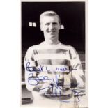 Billy McNeill, Celtic footballer and manager. A vintage signed 5.5x3.5 photo. McNeill captained
