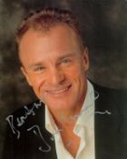 Bobby Davro signed 10x8inch colour photo. Good condition. All autographs are genuine hand signed and