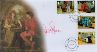 Janet Suzman signed 400th Anniversary the Tempest by William Shakespeare Buckingham FDC Double Pm