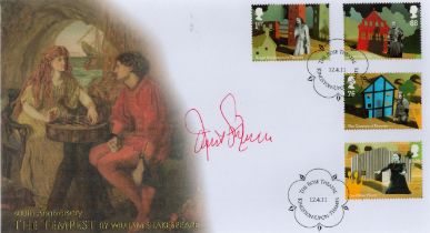 Janet Suzman signed 400th Anniversary the Tempest by William Shakespeare Buckingham FDC Double Pm