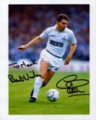 Football Clive Allen signed 10x8 inch colour photo pictured in action for Tottenham Hotspur