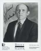 Armin Shimerman signed Buffy The Vampire Slayer signed 10x8 inch black and white promo photo. Good