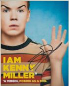 Will Poulter signed 10x8 inch colour photo. Good condition. All autographs are genuine hand signed