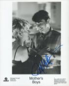 Peter Gallagher signed Mothers Boy 10x8 inch black and white promo photo. Good condition. All