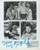 Timothy Busfield signed Revenge of the Nerds III 10x8 inch black and white promo photo. Good