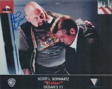 Scott Swartz signed Oceans 11 10x8 inch colour promo photo. Good condition. All autographs are