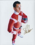 Steve Cardenas signed Power Ranger 10x8 inch colour photo. Good condition. All autographs are