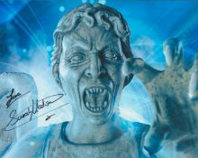 Sarah Louise Madison signed 10x8 inch DR WHO colour photo pictured in her role AS Weeping Angel.