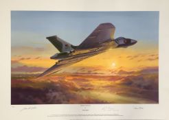 Return to Ascension by Simon Atack 28x20 inch colour print, signed by Artist, Martin Withers and 1