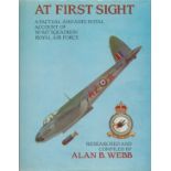 WWII multi signed At First Sight a Factual and anecdotal account of No 627 Squadron Royal Air