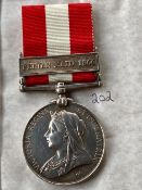 Canadian General Service Medal with 1866 Fenian Raid Clasp. Named to Pte J McKay, St Johns