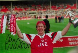 Football Paul Merson 12x8 signed colour photo. Good condition. All autographs are genuine hand