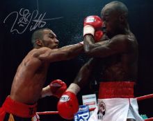 Boxing Junior Witter signed 10x8 inch colour photo. Good condition. All autographs are genuine