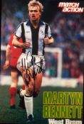 Martyn Bennett signed 12x8inch colour photo. Good condition. All autographs are genuine hand