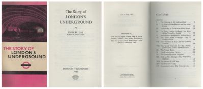 The Story of London's Underground by John R Day. Softback. Good condition. All autographs are