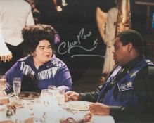 Clive Rowe signed 10x8 Dr Who colour photo. Good condition. All autographs are genuine hand signed