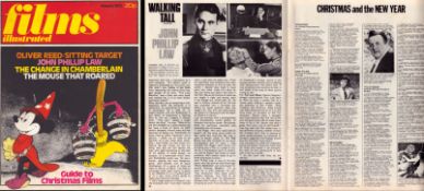 Films Illustrated magazine Jan 1972, with nice article & photo on the Railway Children signed by