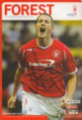 Nottingham Forest multi signed match day magazine 2008/09 signatures such as Billy Davies, Chris
