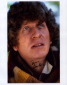 Tom Baker signed 10x8 inch colour photo. Good condition. All autographs are genuine hand signed