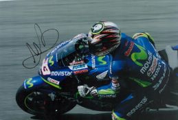 Marco Melandri 12x8 signed colour photo. Good condition. All autographs are genuine hand signed