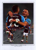 Vladimir Coufal West Ham United F.C. signed 16x12 inch colour print. Good condition. All