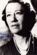 Flora Robson signed 5x3.52 inch black and white photo. Good condition. All autographs are genuine