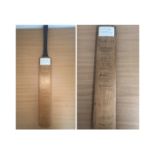 Cricket multi signed Stuart Surridge "County Driver" full size bat signed by the touring teams of