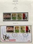 1971 Ajax football European Champions FDC signed by 11 including Johan Cruyff. Set on A4 descriptive