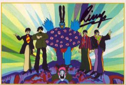 Ringo Starr signed British postcard by London Postcard Company, no YS 5314 (Series 2 set of 9).