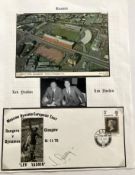 Lev Yashin Russian football legend signed 1970 Rangers v Dynamo European Tour soccer cover. Set on