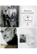 Sean Connery signed bookplate attached inside Being a Scot softback book. Good condition. All