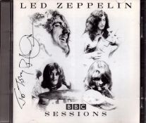 Robert Plant signed Led Zeppelin BBC Sessions CD. 2 CD included. Good condition. All autographs