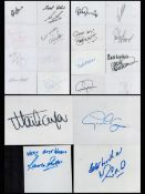 FOOTBALLER Collection of 20 x Football Player signed Autograph signatures include Mickey Thomas,