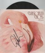 Christopher Cross signed45rpm record sleeve of All Right. Record included. Good condition. All
