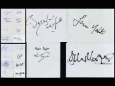 FOOTBALLER Collection of 20 x Football Player signed Autograph signatures include Lawrie Madden,