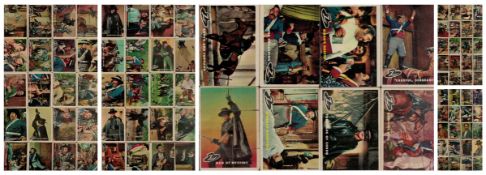 Collection Trading Cards ZORRO Walt Disney's (1 to 88 cards). Good condition. All autographs are