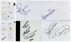 Disc Jockey/Radio Jockey/Radio DJ Presenter/Broadcaster Collection of Assorted 20 signed Autograph