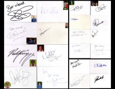 FOOTBALLER Collection of 20 x Football Player signed Autograph signatures include Joe Parkinson,
