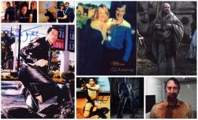 TV/FILM Collection of 10 signed 10x8 Inch colour photos signatures include, Bruce Boxleitner "