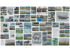 Aviation. Folder Collection of Das Air Cargo/Africa One/Air Gabon colour photos plus Aircraft