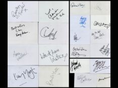 Radio Disc Jockey/Radio Presenter/Actor/TV Presenter/Broadcaster Collection of Assorted 20 signed