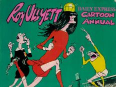 Roy Ullyett Daily Express vintage 15th series Daily Express paperback cartoon annual. Good