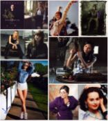 TV/FILM Collection of 10 signed 10x8 Inch colour photos signatures include Gemma Chan, Nicki