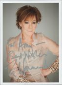 Zoe Wanamaker signed 7x5inch colour photo. Dedicated. Good condition. All autographs are genuine