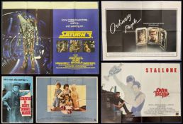 Collection of 5 Film posters, varied sizes (Saturn 3, Ordinary People, Dirty Dingus Magee, 9 to 5