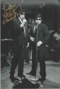 Dan Ackroyd signed 12x8inch black and white photo. Good condition. All autographs are genuine hand